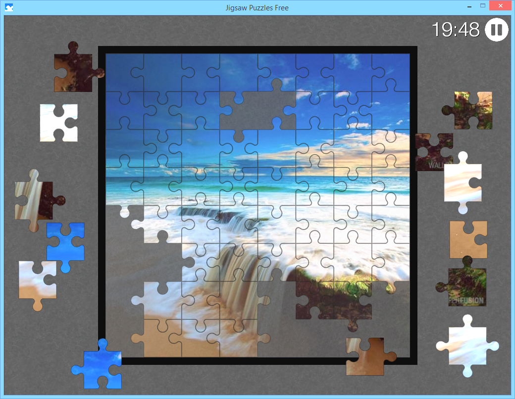 Jigsaw puzzle software creator