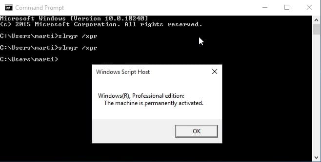 Slmgr commands for windows 10 activation