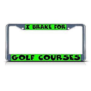 Golf License Plate For Cars